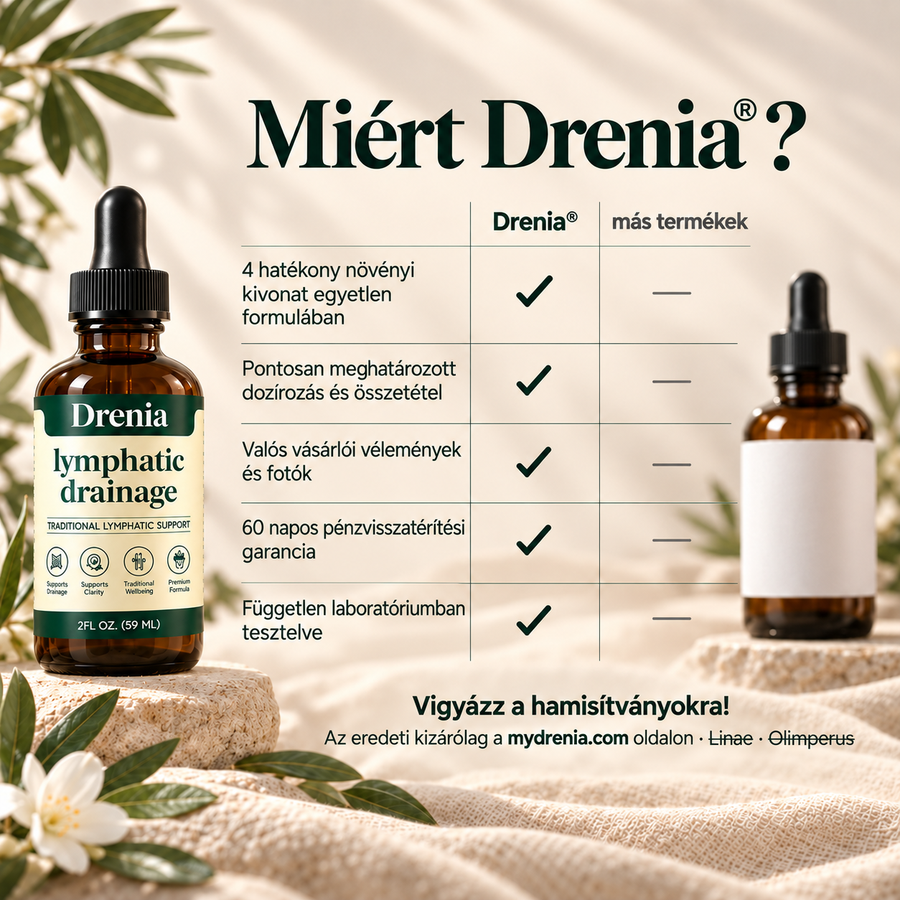 Drenia® 2 nyirokmasszázs cseppek — 10