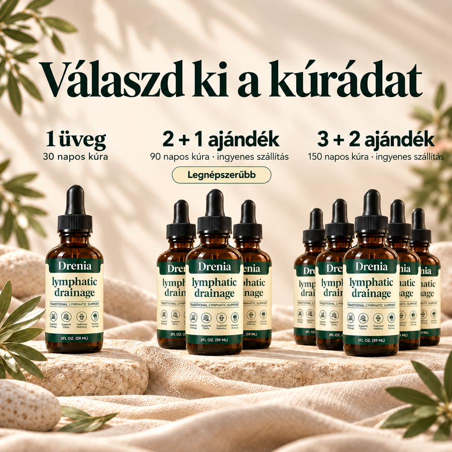 Drenia® 2 nyirokmasszázs cseppek — 9