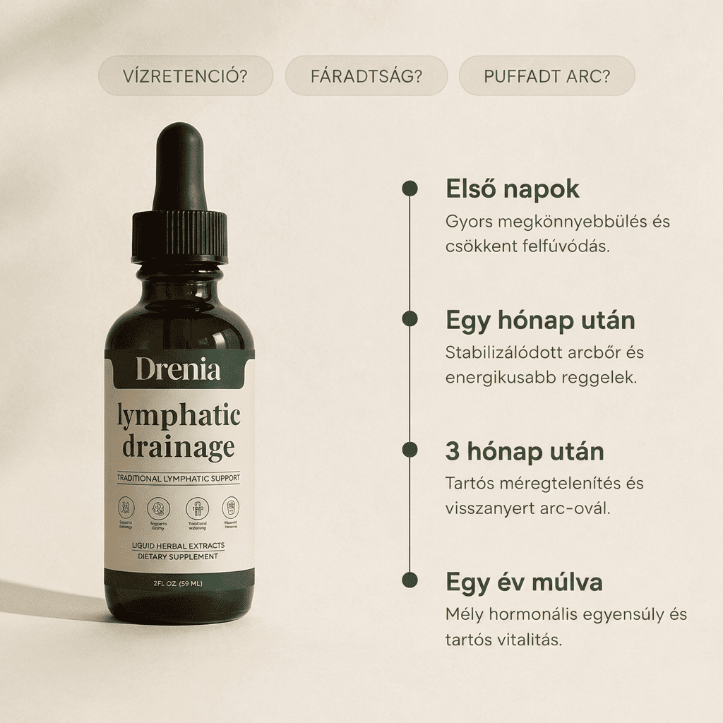 Drenia® nyirokmasszázs cseppek